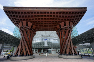 共栄会視察旅行 金沢駅