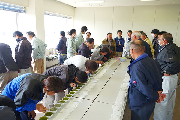 お客様とのお茶審査会